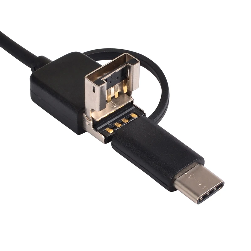 Micro Type-c USB2.0 Endoscope Camera Lens 5.5/7/8 mm Diameter Choices Support OTG Photo Vdieo Record for Smart Phone or Computer