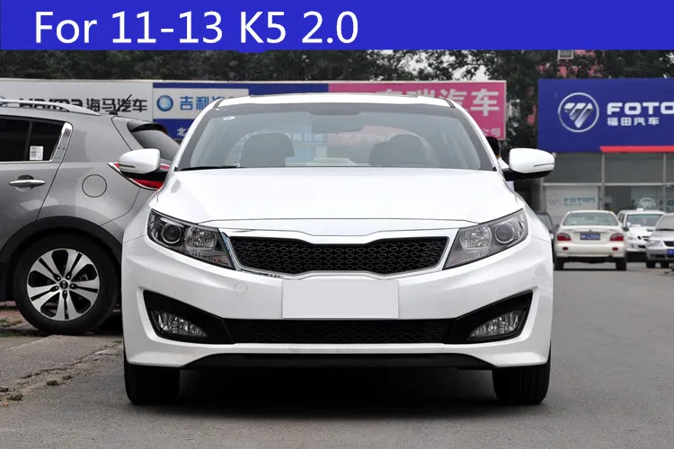 Высокое качество дешевые ABS отделка Гонки Грили для Kia K5 K3 2011 2012 2013 DA040