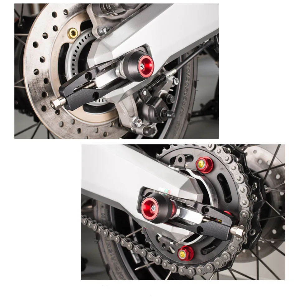 

For Honda x adv 750 xadv x-adv 2017- 2018 Chain Adjusters Tensioners CNC Aluminum For honda motorcycle chain adjuster
