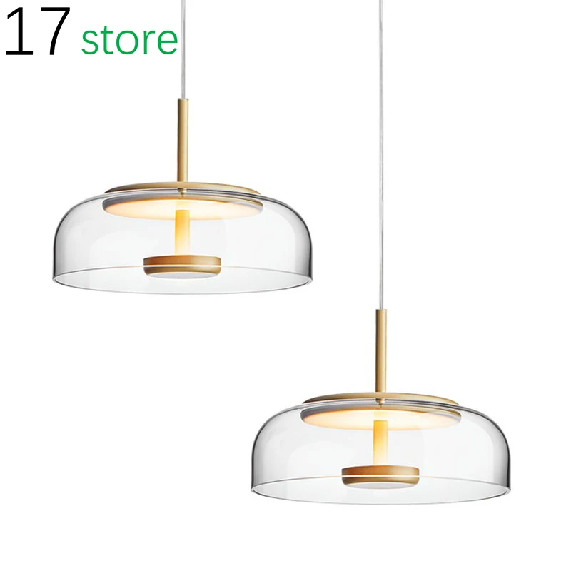 

Creative Restaurant Post-modern Simple Glass Chandelier Living Room Nordic Bedroom Designer Bar Lighting Personality Fashion