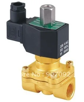 

Joint Connector Coil 110v Normally Open 1/2" Brass NBR Solenoid Valve 2WT160-15