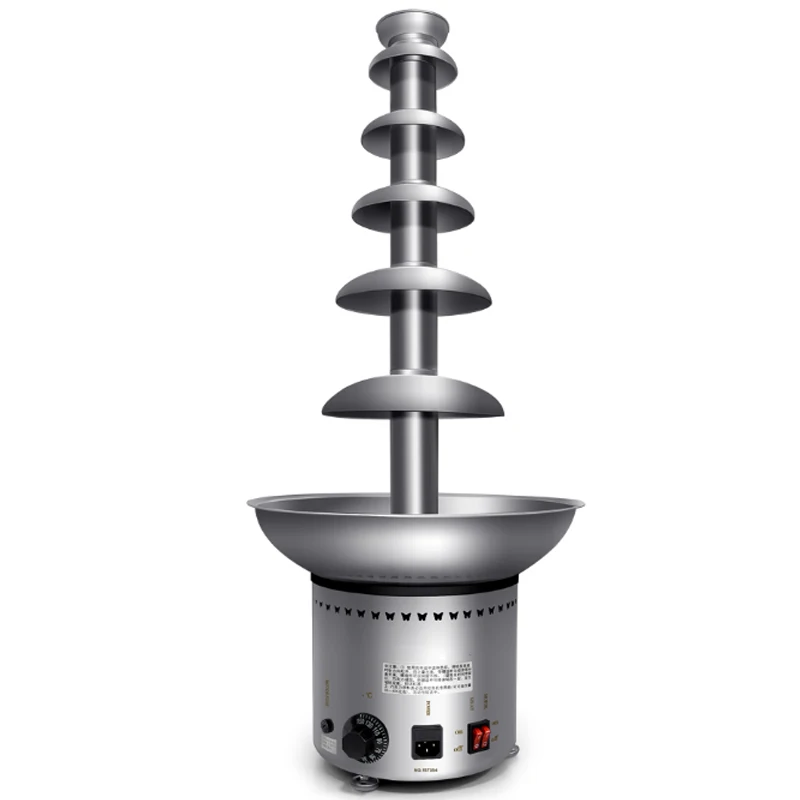 6 Tiers Large Commercial Chocolate Waterfall Fountain_Industrial