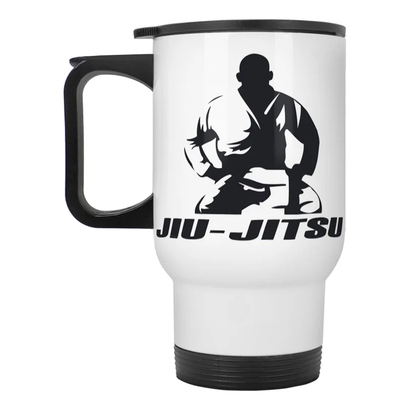 Бразильская кружка для путешествий из нержавеющей стали jiu jitsu Gracie