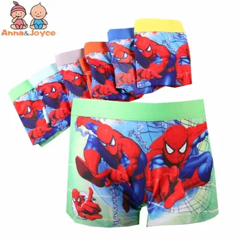 

6pcs/lot kids panties boys boxer underwear cartoon Boxer Fashion Children's cotton underwear Boy shorts
