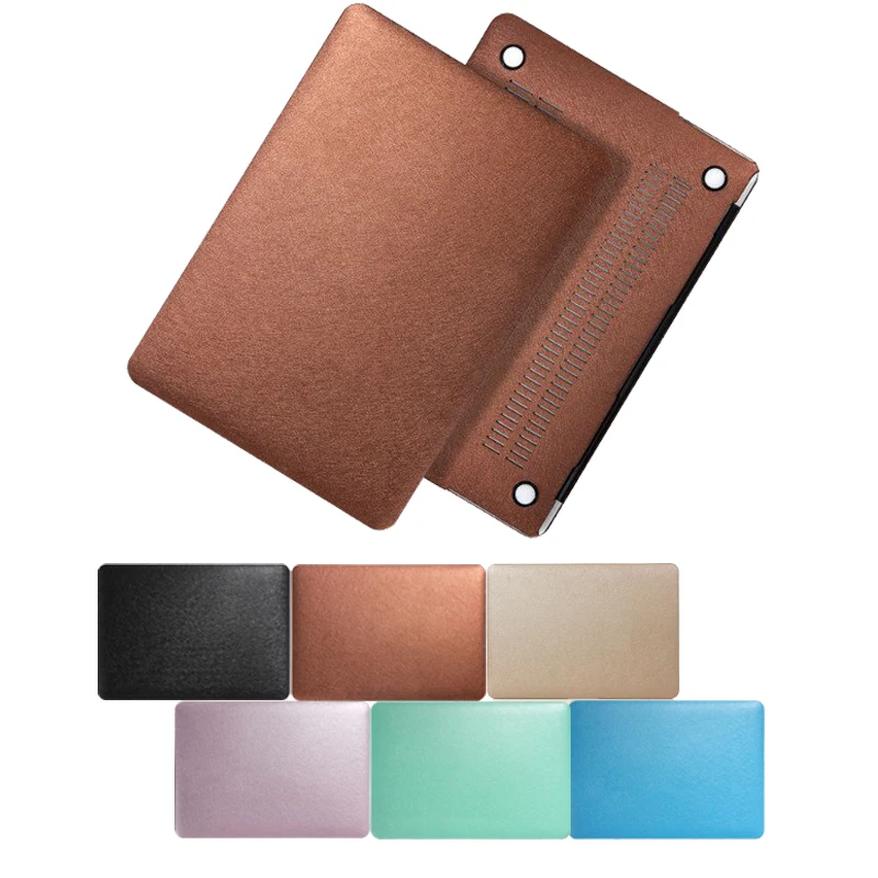 Hard Silk Leather Case For font b Apple b font font b Macbook b font Air