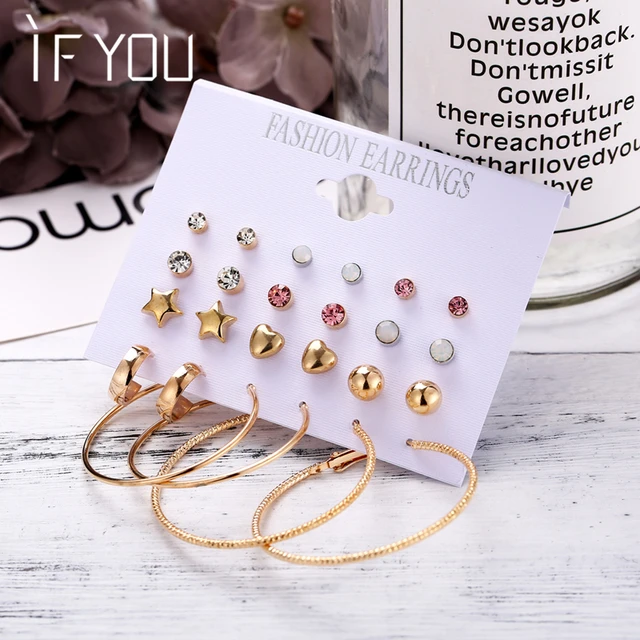 Aggregate more than 153 mixing gold and silver earrings super hot