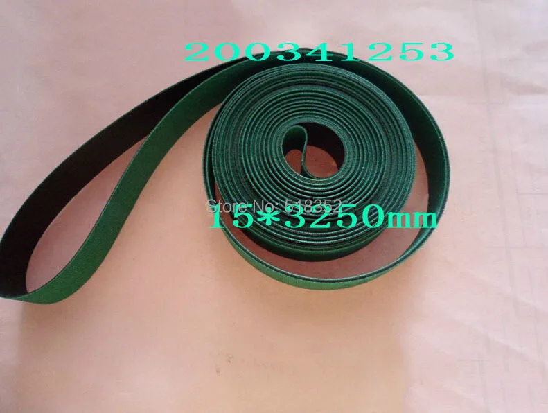 

200341253 Charmilles Belt 15 x 3250 mm Green ( with one side black), Wire EDM Machine Spare Parts