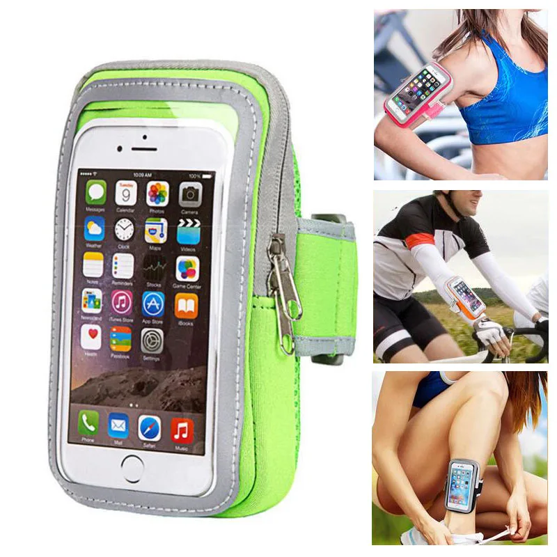 

Arm Band Waterproof 5.5inch Phone Case Cover Running Sports Belt Pouch Bag phone holder For huawei/samsung/xiaomi phone bag