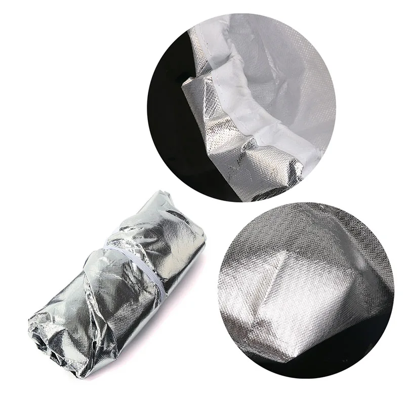 

Silver Aluminium Film 108x80 cm Baby Kids Car Safety Seats Sun Shade Sunshade UV Rays Protector Cover Reflector