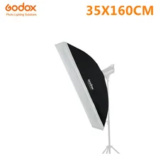 Godox 35cmx160cm/14″x63″ SB-BW35X160CM Bowens Mount Rectangular Portable Strobe Softbox Diffuser for Studio Flash Speedlite