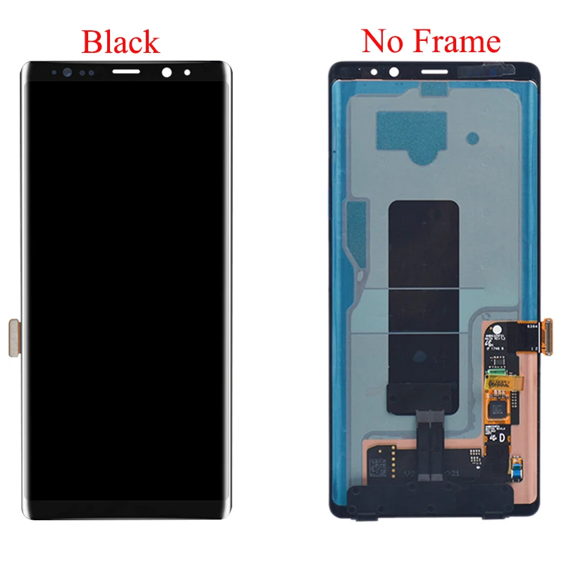 100% Tested For 6.3 SAMSUNG GALAXY Note 8 LCD Note8 Display Touch Screen Digitizer Assembly Replacement For SAMSUNG Note 8 LCD  (6)
