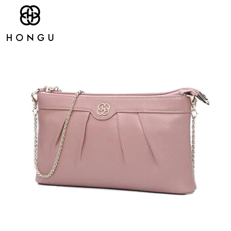 HONGU Beroemde Merken ontwerp Koeienhuid Echt Lederen Tas Voor Vrouwen Handtassen Schoudertas Multicolour Ketting Crossbody Tas HONGU Beroemde Merken ontwerp Koeienhuid Echt Lederen Tas Voor Vrouwen Handtassen Schoudertas Multicolour Ketting Crossbody Tas