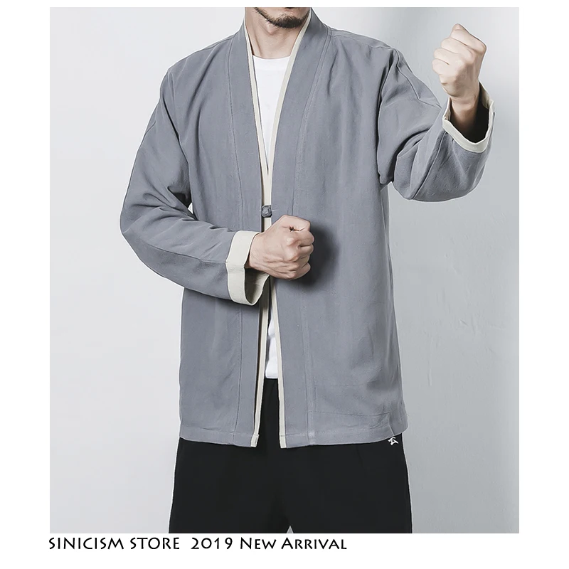 Sinicism Store Men Chinese Hip Hop Bomber Jacket 2019 Mens Japanese Streetwear Cardigna Jackets Coats Male Fashions Windbreaker