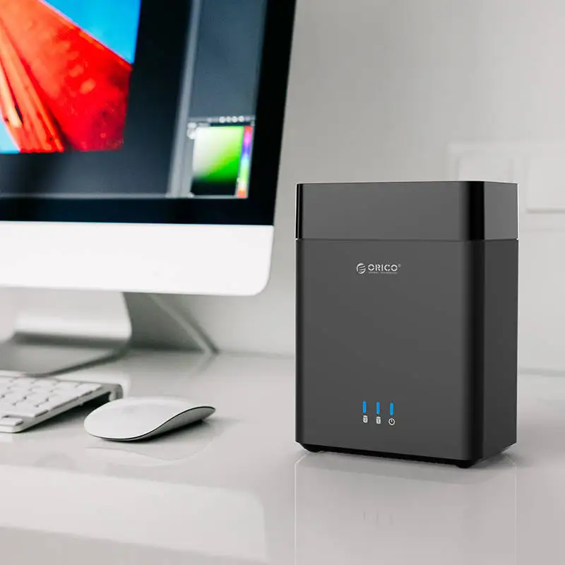 Внешний жесткий диск Orico 3 5 дюйма с двумя дисками USB3.0|Корпус жесткого диска| |