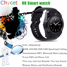 V8 Smart Uhr Sim Tf-einbauschlitz Bluetooth-konnektivität für Apple iPhone Android Telefon Smartwatch Uhr pk U8 DZ09 GT08