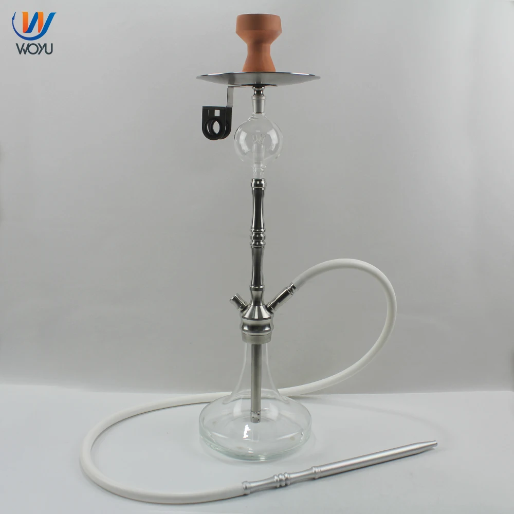 

stainless steel glass hookah shisha for chicha bar