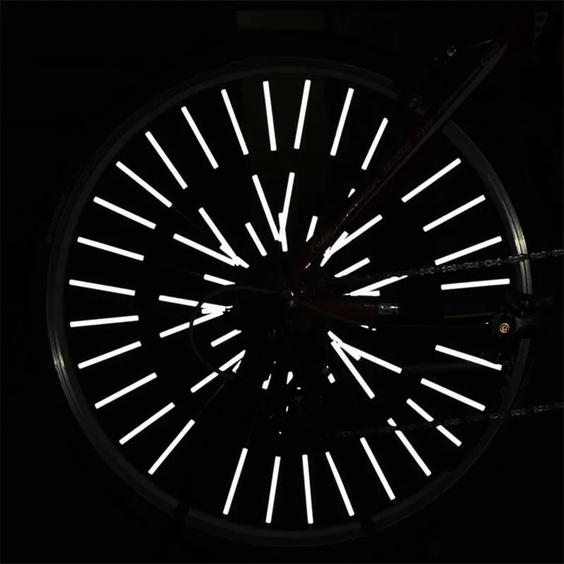 Flash Deal DIY bike light wheel reflector warning tube luci bici bisiklet aksesuarlar fietslicht bicycle accessories Reflective Spoke Light 14