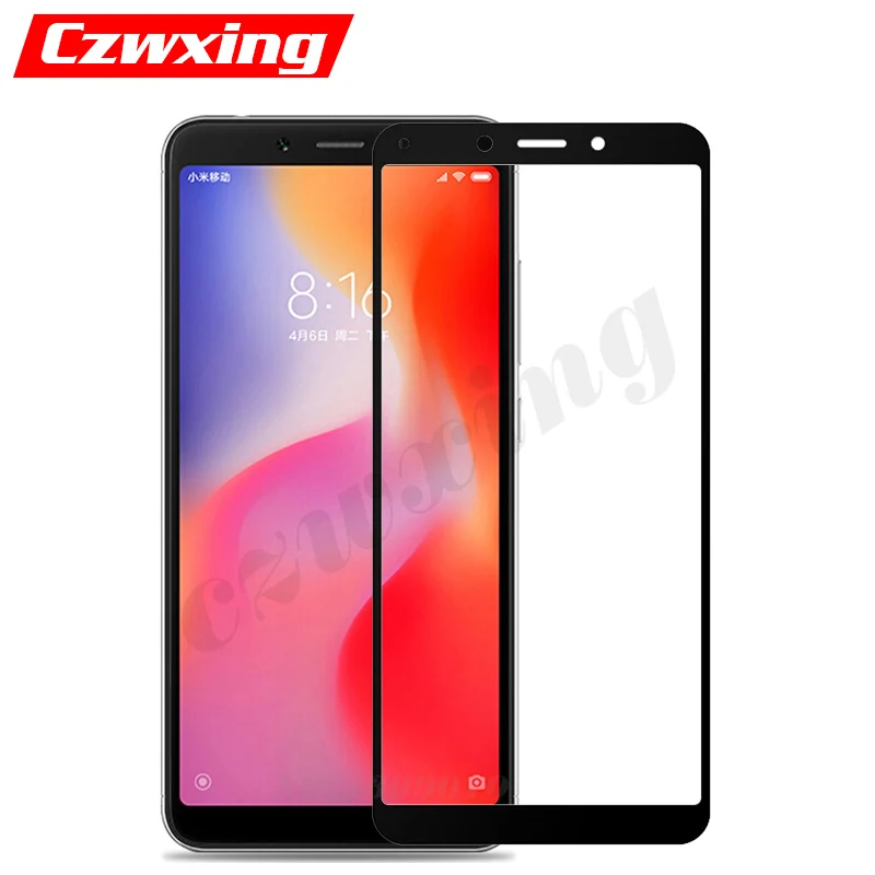 

For Xiaomi Redmi 6A Screen Protector Full Cover Redmi6A Tempered Glass For Xiaomi Redmi 6 Global Version Redmi 6 A Redmi6 Glass