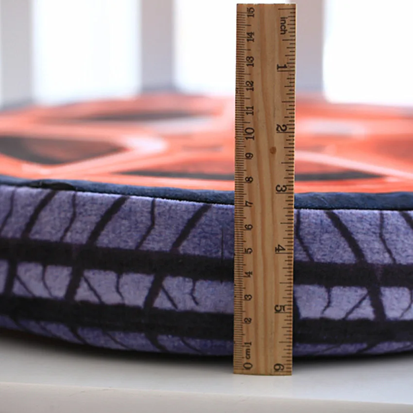 1 шт. 38 см 3D персонализировать автомобильные шины для колес Подушка плюшевая подкладка Pollow подушка с наполнителем для имитации подушка в виде колеса подушки