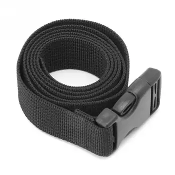 

Outdoor Luggage Bag Mattress Long Black Lash Nylon Strap with Quick Release Buckle Tied Band Fixed Belt Tools