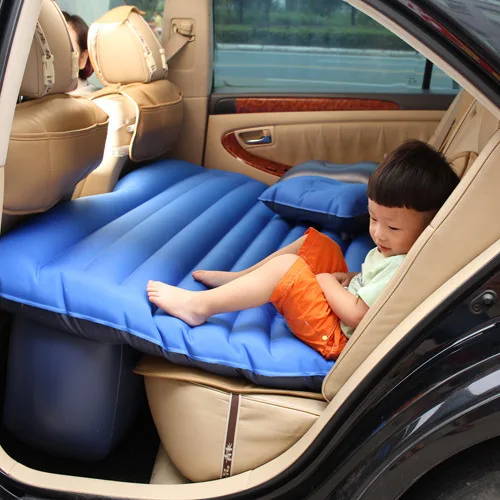 Автомобильные надувные диванные кровати, для вождения расслабляющий удобный спальный диван подушка подкладка, 2 в 1 кровать матрас