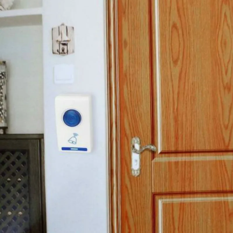 New Wireless Doorbell NO battery Waterproof EU Plug led light long range smart Door Bell Remote control 32 Tune Songs New Wireless Doorbell NO battery Waterproof EU Plug led light long range smart Door Bell Remote control 32 Tune Songs