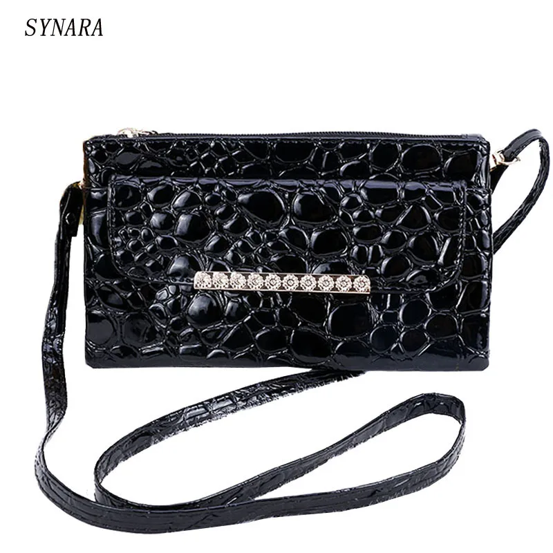 

Female Handbag Designers Fashion Vintage Bags Women Shoulder Bags Crocodile Small Women Messenger Bag Crossbody Envelope Bags