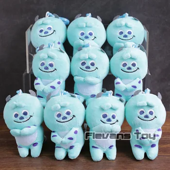 

Sulley Sullivan Mini Plush Pendants Soft Stuffed Toys Dolls 10pcs/lot