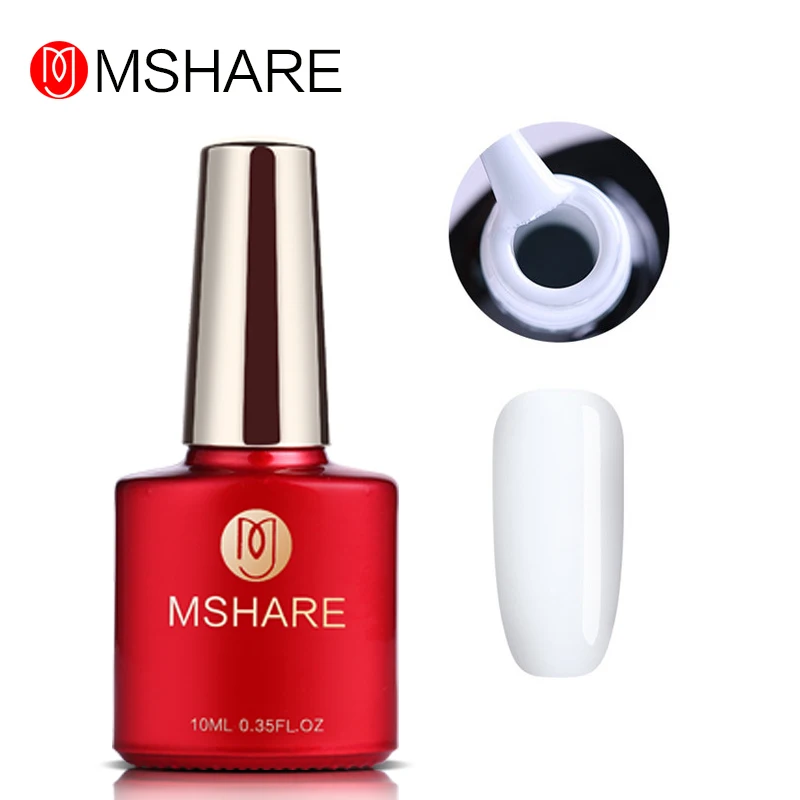 White-nail-gel-polish-varnish