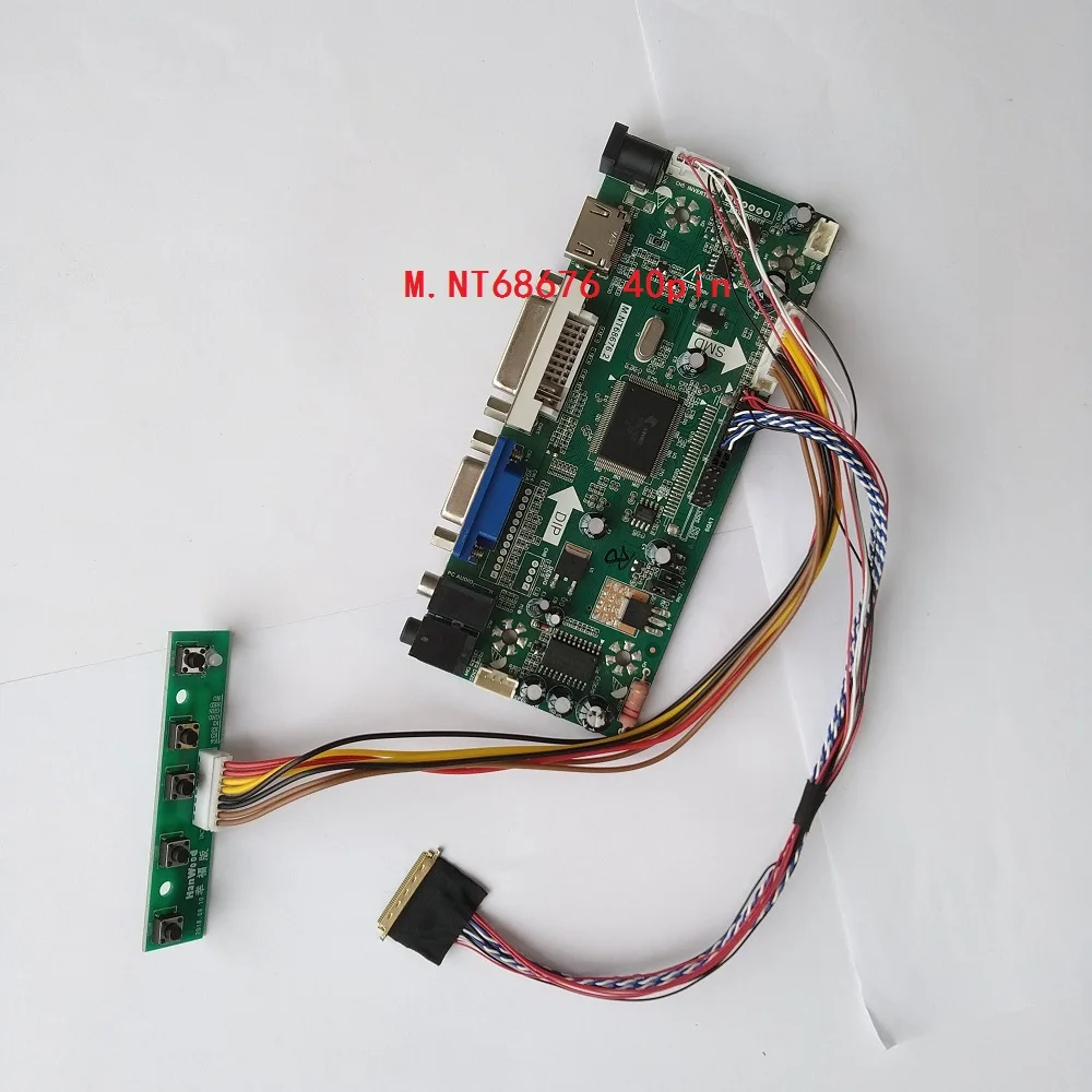 

Kit For LP171WU4-TLA1 Controller board Audio card DIY 1920X1200 HDMI VGA 17.1"DVI Panel LED LCD 40pin LVDSScreen Monitor