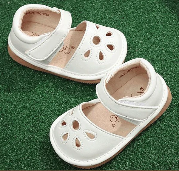 New Adorable Baby Toddler Boys Or Girls Squeaky Shoes 4 Colors Size 1-2-3-4-5-6