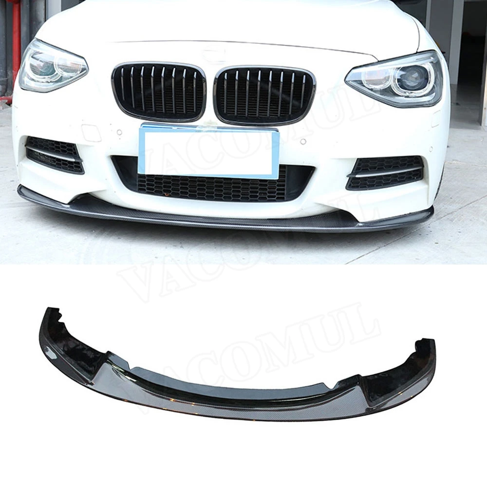 Передний спойлер из углеродного волокна для BMW 1 серии F20 M135i M Sport 2012 2015