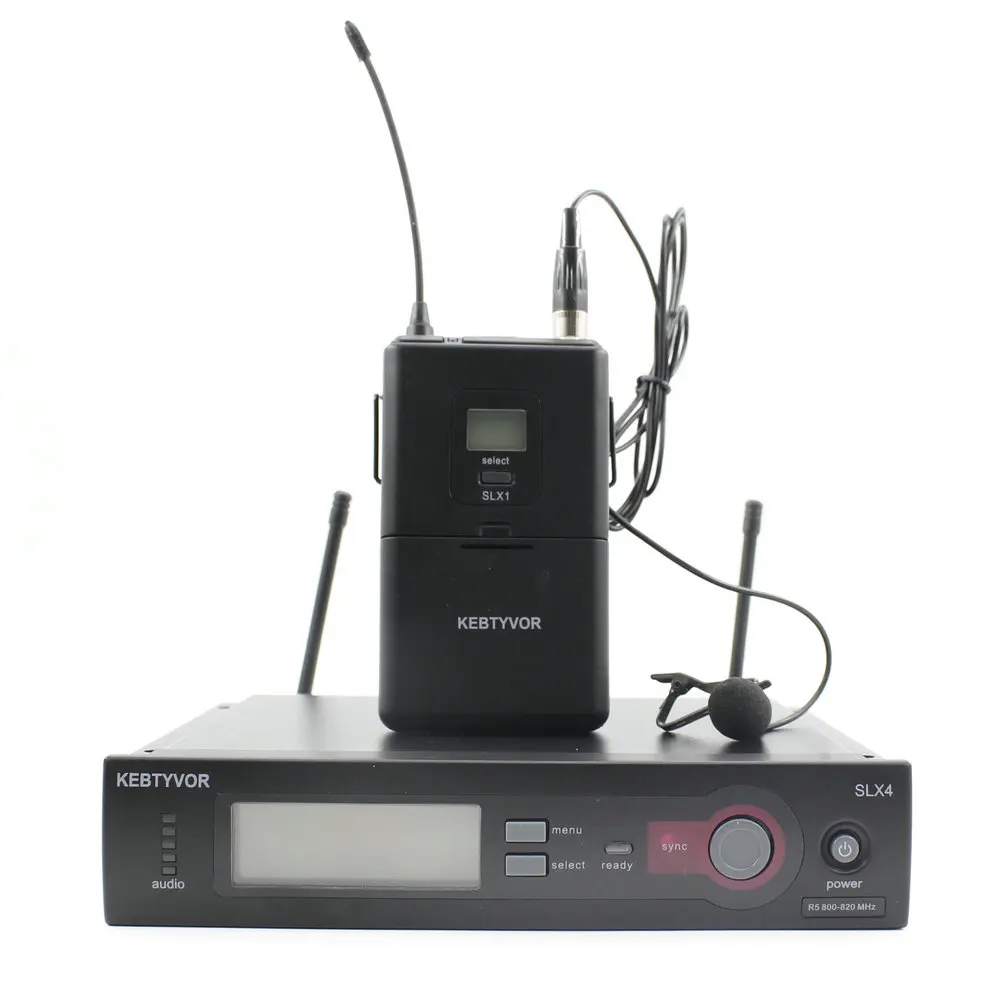 السفينة بواسطة dhl ems! uhf برو نظام ميكروفون لاسلكي slx14/slx24 slx2 اللاسلكي التلبيب سماعة mic للمرحلة كاريوكي dj