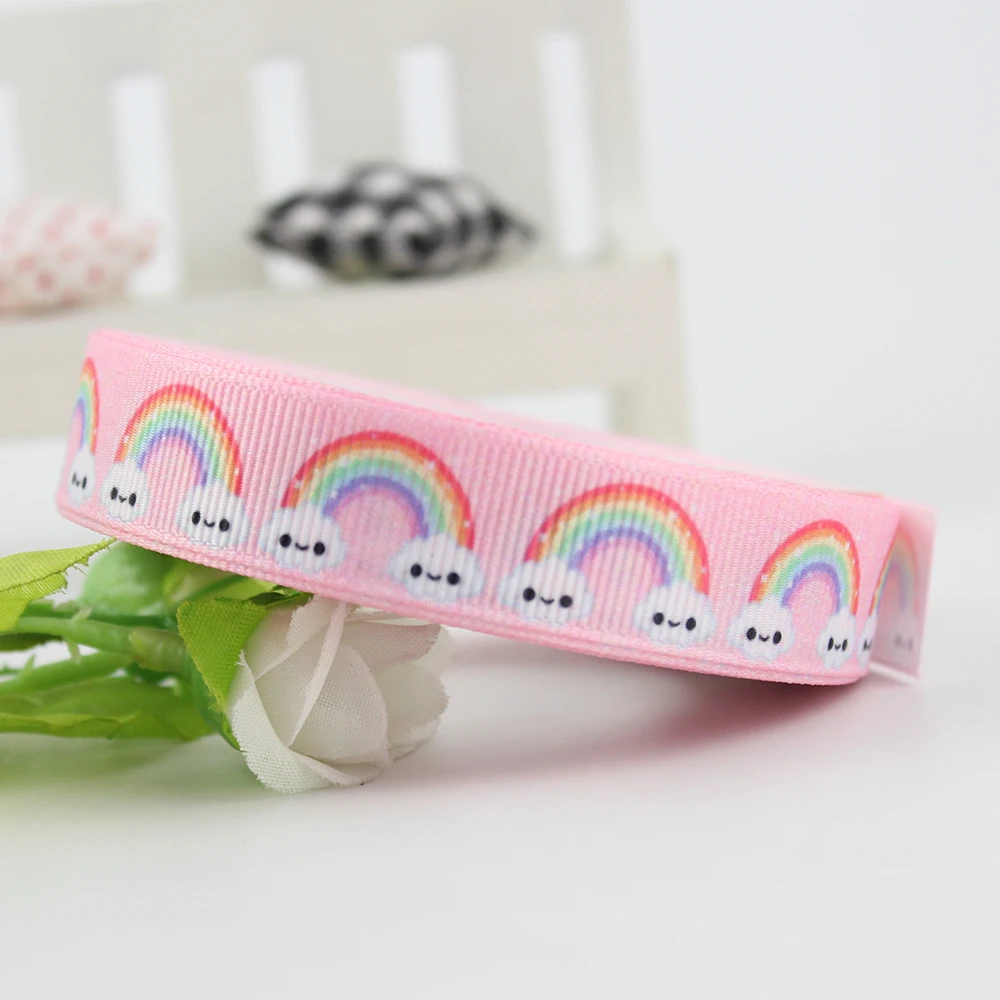 printed grosgrain ribbon 16mm (6)