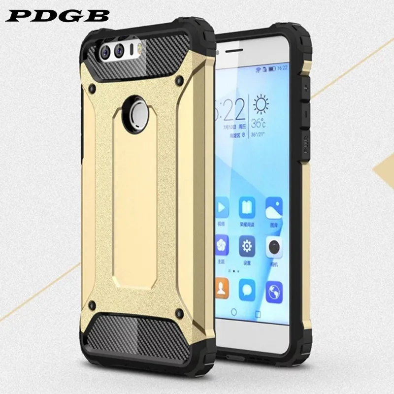 

2019 New For Huawei Honor V8 5X 6X 5A 4C Y6 Pro 7 8 lite GT3 GR5 Slim Armor Anti-Shock Silicone Hybrid Hard PC Phone Case Cover