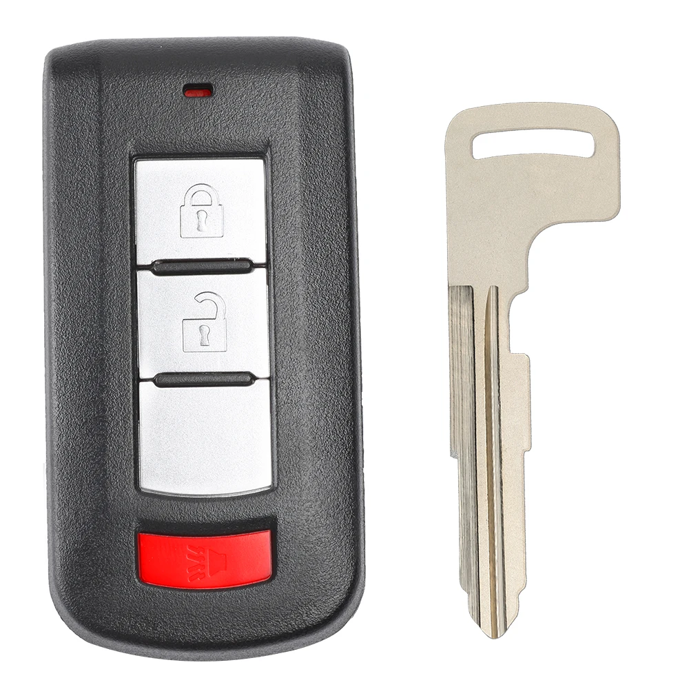 Дистанционный ключ Keyecu с 3 кнопками 315 МГц ID46 PCF7952 для Mitsubishi Lancer Outlander 2008 2016 FCC: OUC644M
