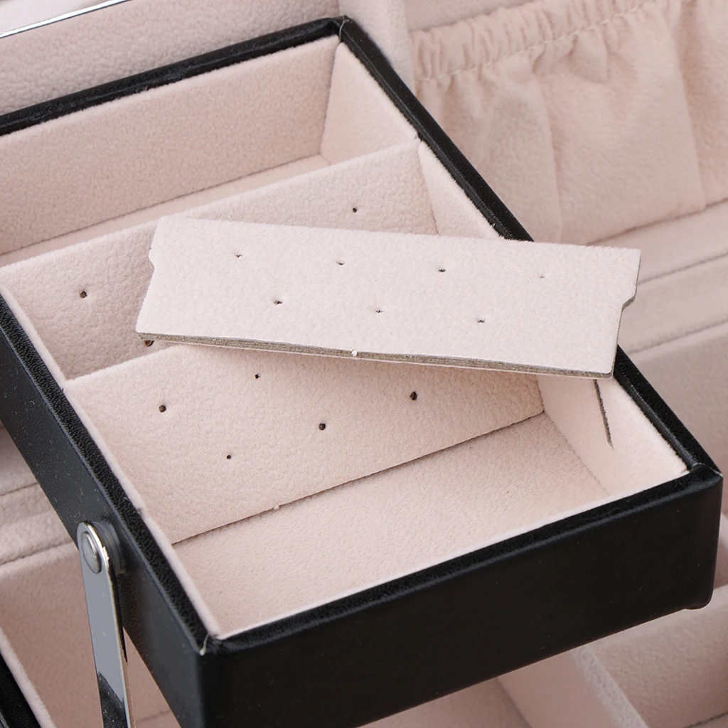 Ring Box Personalized Moden Engagement Wedding Leather Jewelry Storage Box