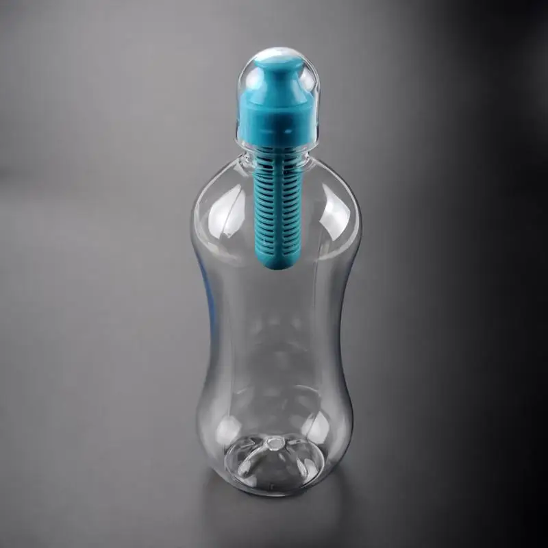 Hot 500ML Outdoor Activated Carbon Filter Water Bottle Sport Shaker