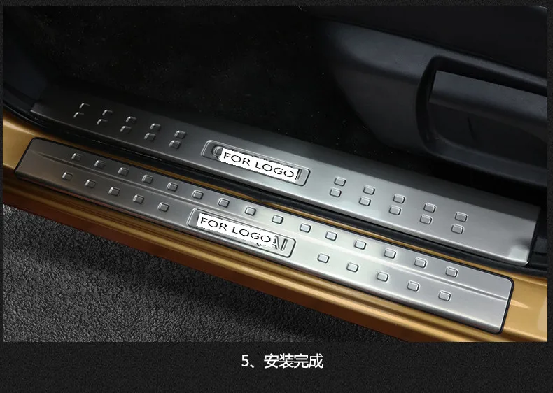 

Car Styling For Nissan Qashqai J11 Accessories 2014 2015 2016 Door Sill Sills Scuff Plate Guard Pedal Protector External