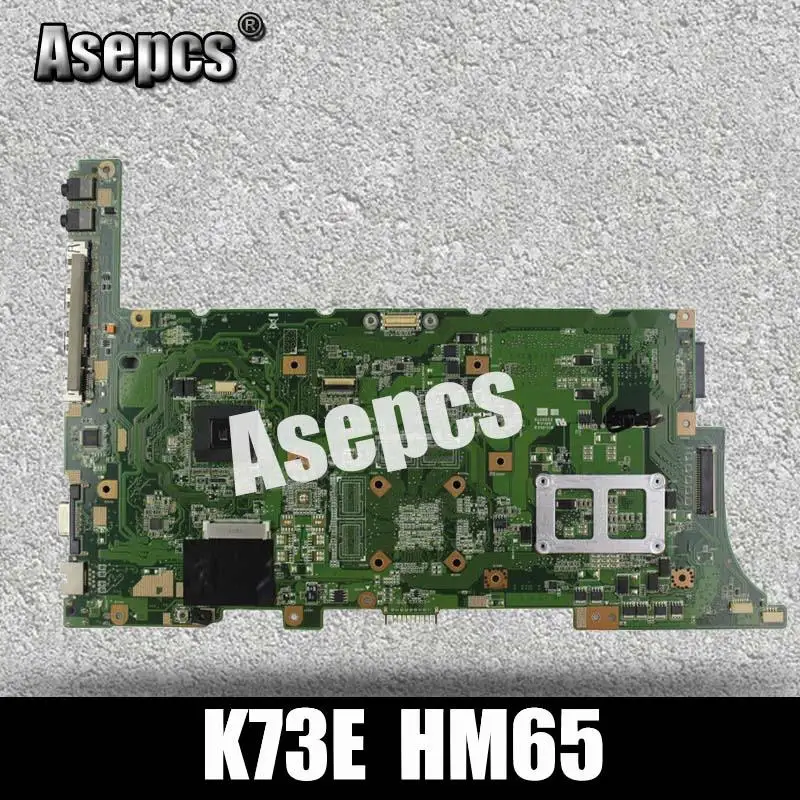 Asepcs K73E/K73SD Laptop Moederbord Voor Asus K73E K73SD K73S K73SV K53SJ P73E Test Originele Moederbord HM65 Asepcs K73E/K73SD Laptop Moederbord Voor Asus K73E K73SD K73S K73SV K53SJ P73E Test Originele Moederbord HM65