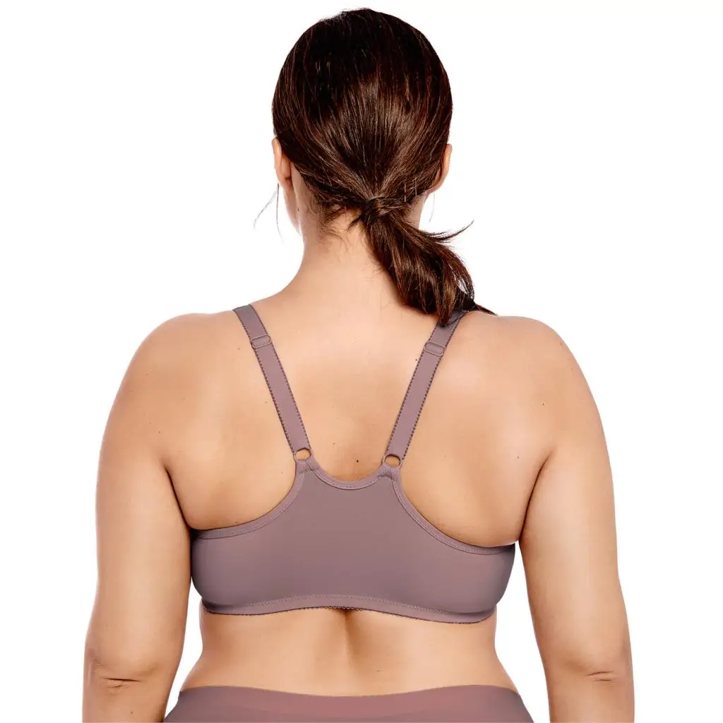 Najtaniej Damski Plus rozmiar nieusztywniany bez szwu fiszbiny z przodu blisko biustonosz Racerback