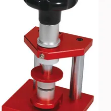 Красный корпус часов назад прессовальный инструмент и Кристалл инструмент для закрывания