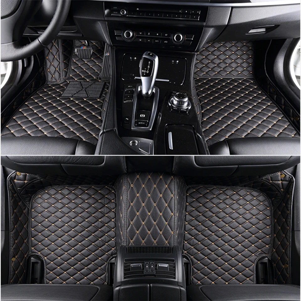 Esteiras do Assoalho Carro para Porsche Todos os Modelos Acessórios de Automóveis Personalizado Cayenne Cayman Macan Panamera Boxster 718 911 Esteiras 955 4 Cheap Tapetes