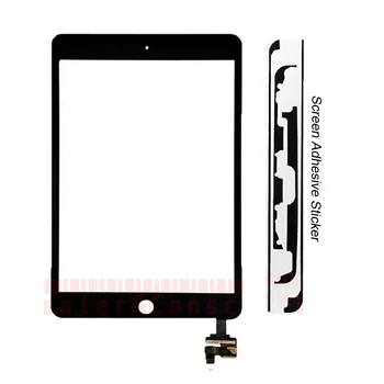 

10PCS (Tested) For Apple iPad mini 3 A1599 A1600 Touch Screen Digitizer+IC Connector+Sticker+Screen Adhesive