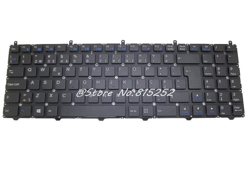 Клавиатура для ноутбука Gigabyte P15F R5 V2 V3 V5 V7 Соединенного Королевства Великобритании Италии Русский RU Латинской Америке LA Бразилия BR без рамки
