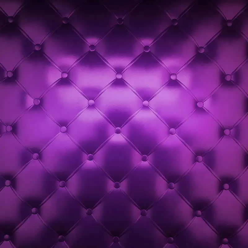 10x10ft Dark Purple Tufted Leather Diamonds Custom Photo Studio