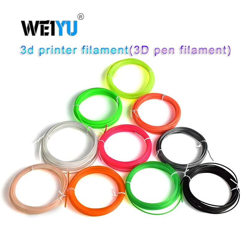 Plastic for font b 3d b font Pen 5 Meter PLA ABS 1 75mm font b
