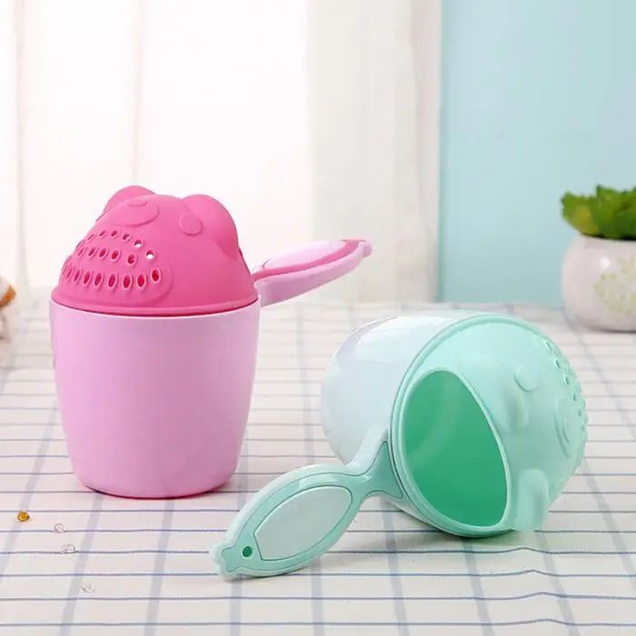 Мультфильм Детские ванночки ковш для смывания шампуня детский купальный комплект Черпак Baby кувшины для душа мытья волос чашка AN88