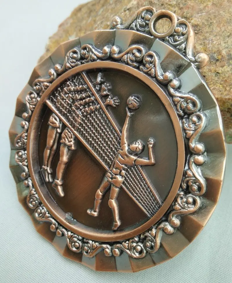 Волейбольные медали Новая мода Горячие уникальные магазины русские прекрасные