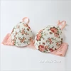 yomrzl hot sale cotton women's bra and brief set flower bow bra set 3/4 cup push up underwear set lingerie L707 ► Photo 3/6